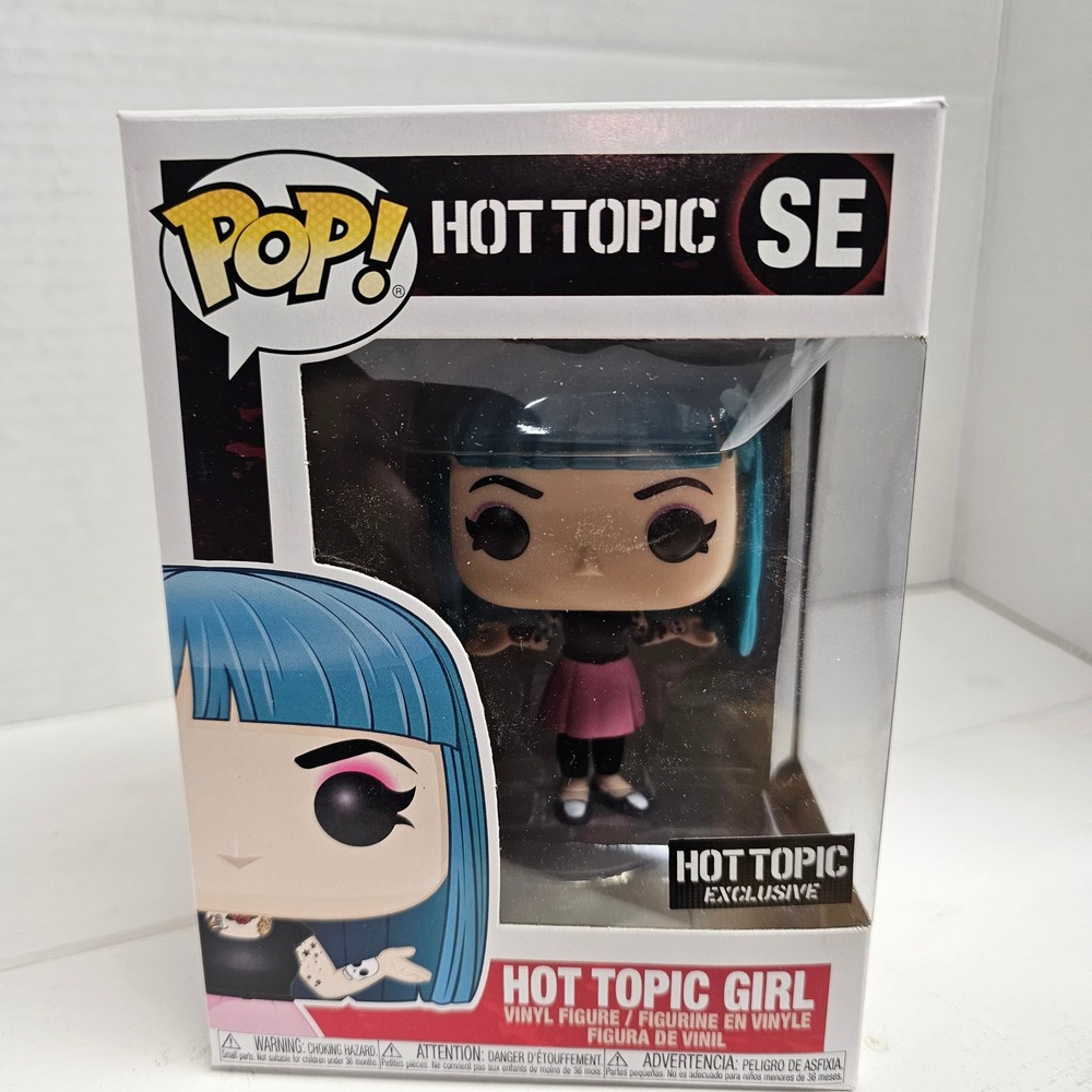 Funko Pop Hot Topic Girl SE Special Edition Hot Topic Exclusive Vinyl Figure
